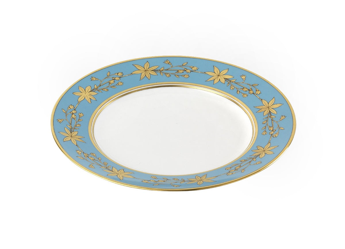 Voliere Denim Dinner Plate