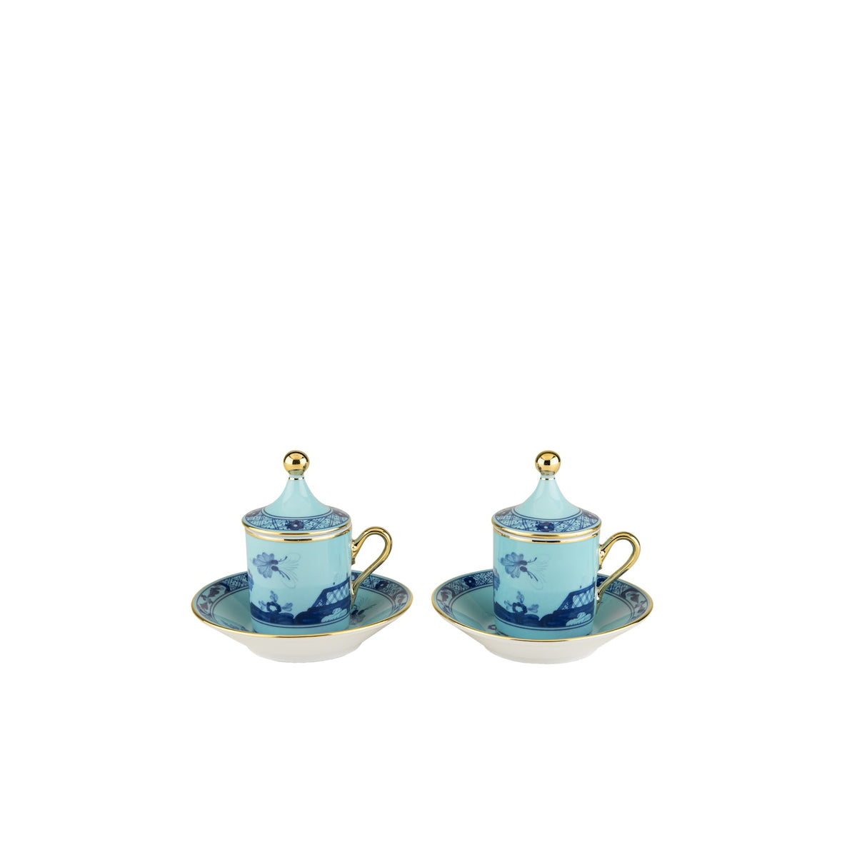 Oriente Italiano Coffee Set in Iris