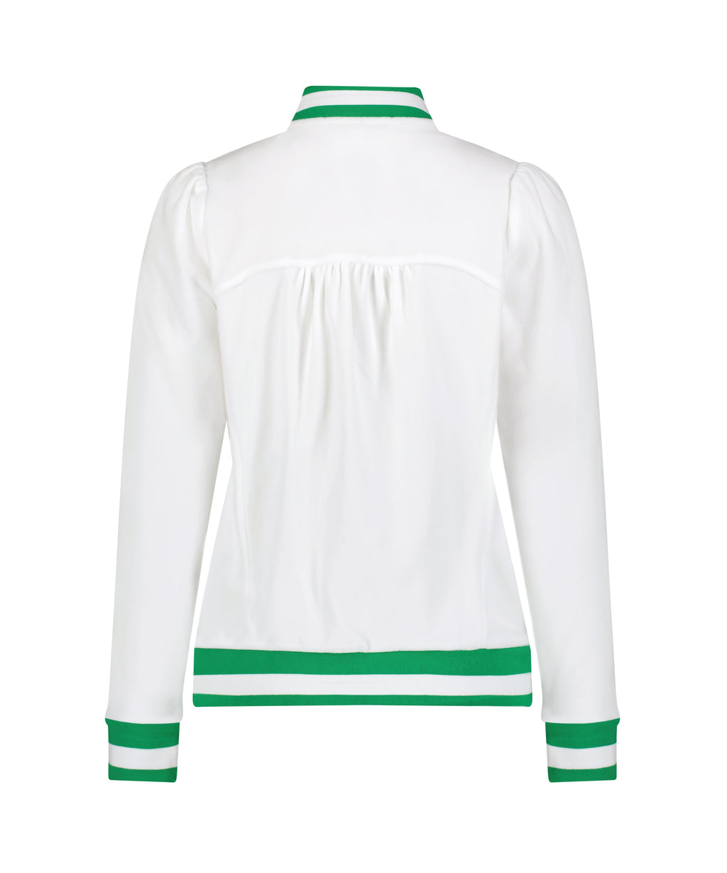 Women's White Tennis Jacket