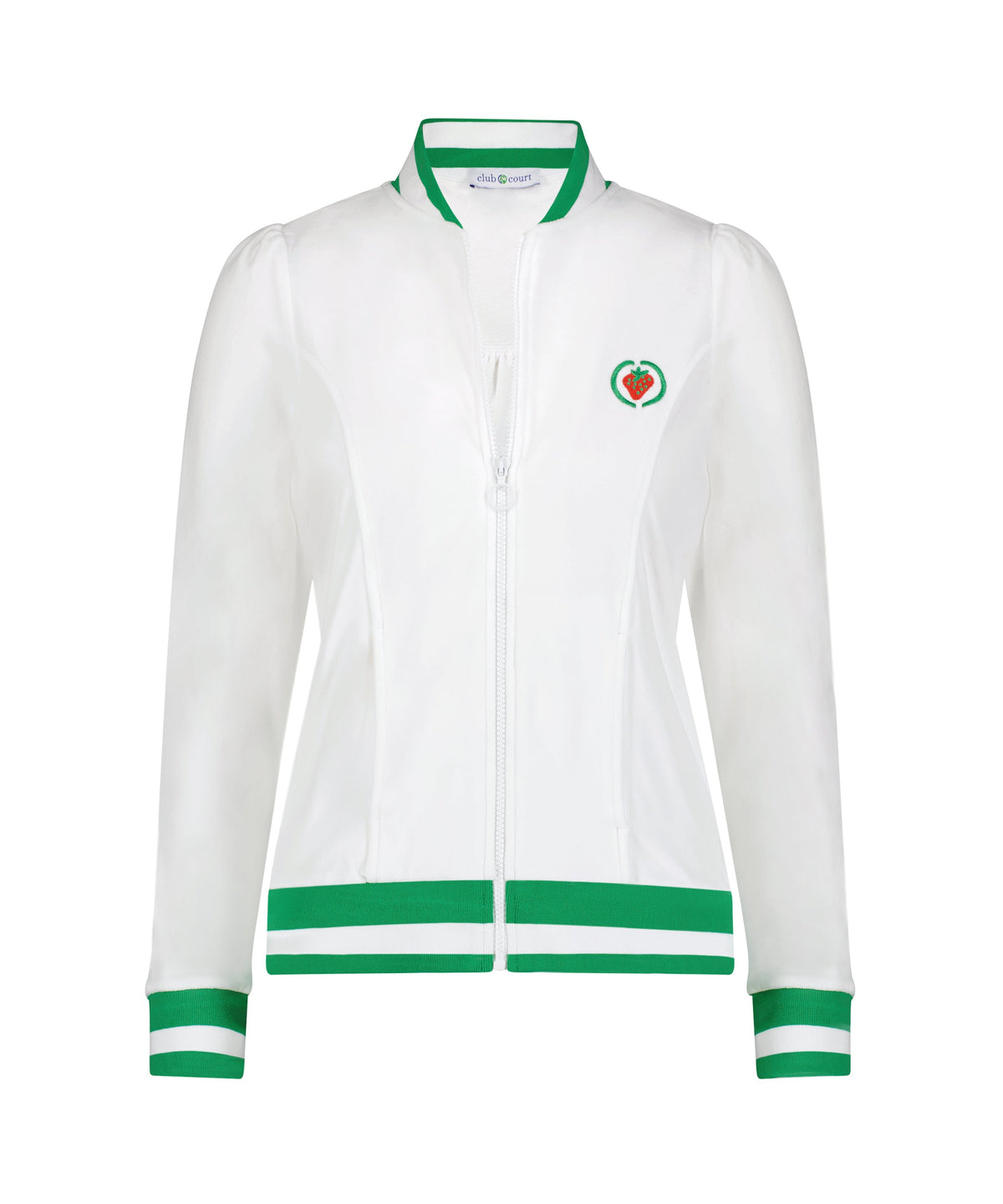 Women's White Tennis Jacket