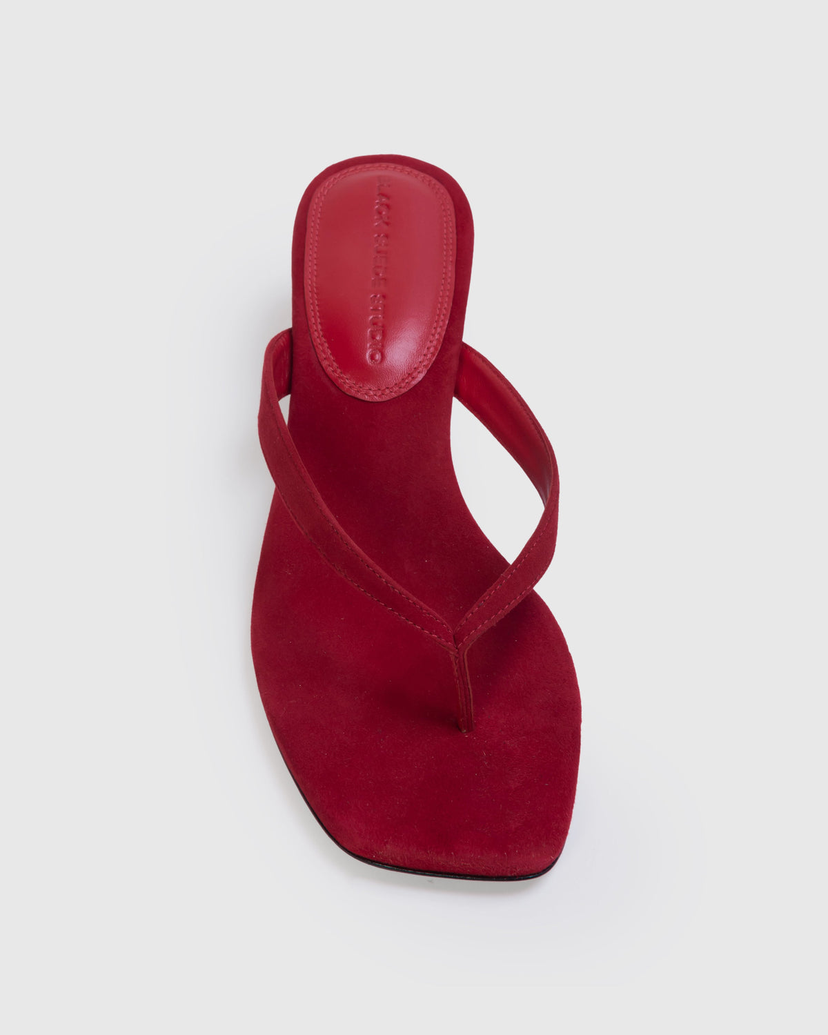 Kendal 35 Mule in Cherry Suede