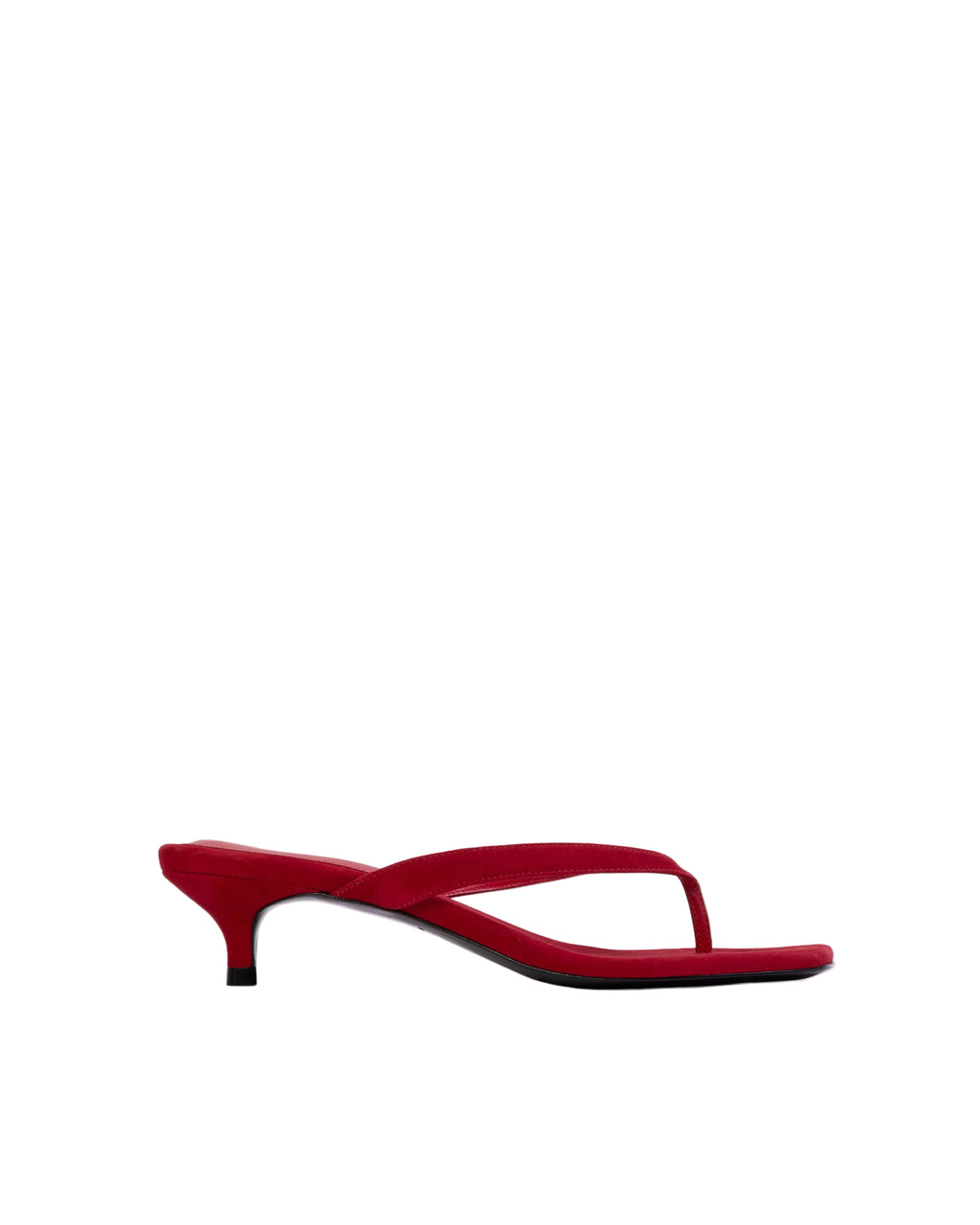 Kendal 35 Mule in Cherry Suede