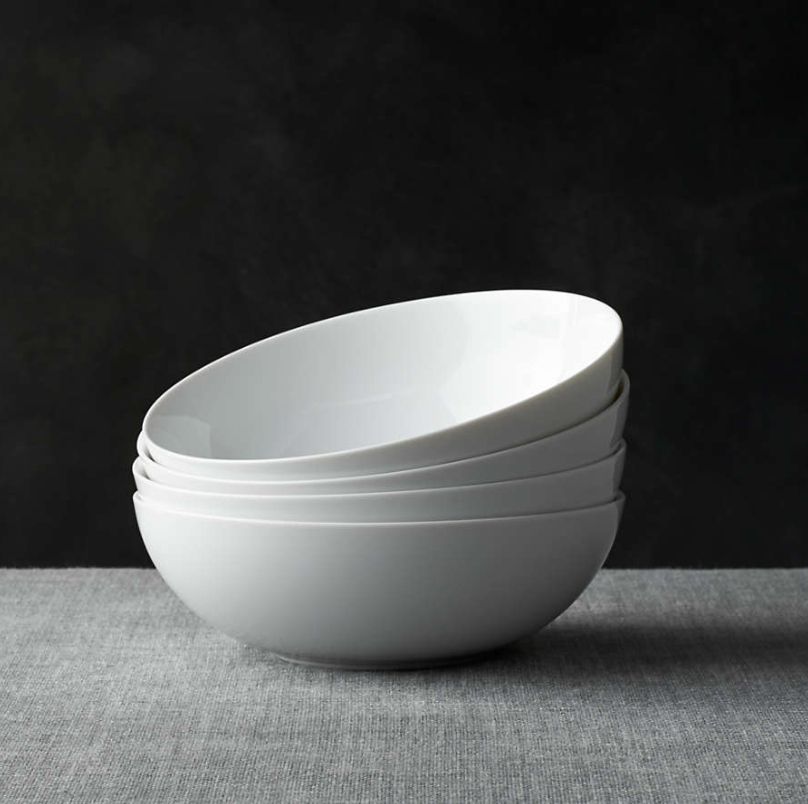 Bistro 8" Bowls, Set of 4
