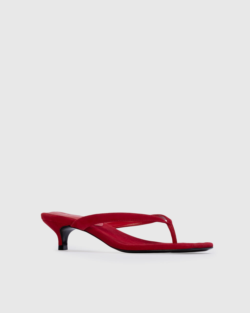 Kendal 35 Mule in Cherry Suede