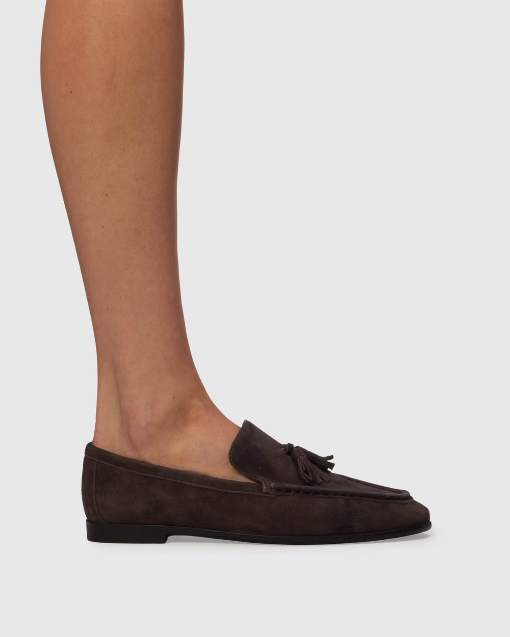 Finn Loafer in Hot Fudge Suede