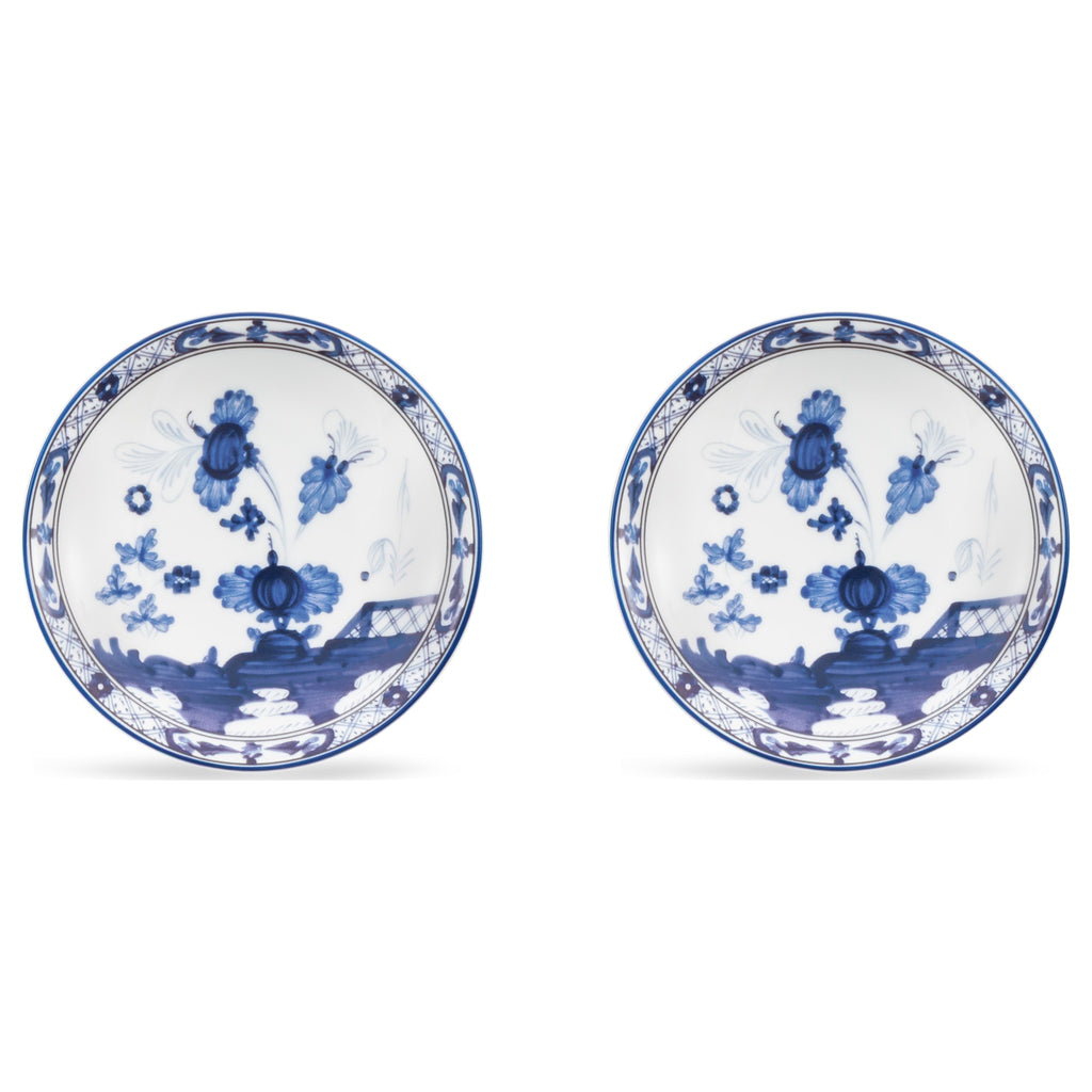 Oriente Italiano Mini Plate, 4.7" in Indaco, Set of 2