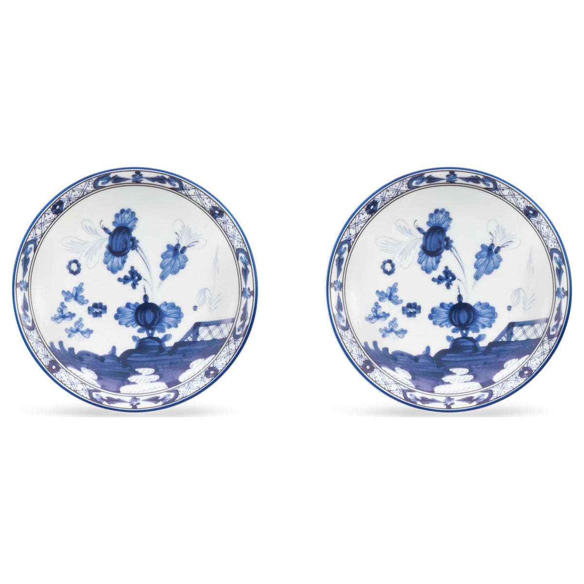 Oriente Italiano Mini Plate, 4.7" in Indaco, Set of 2