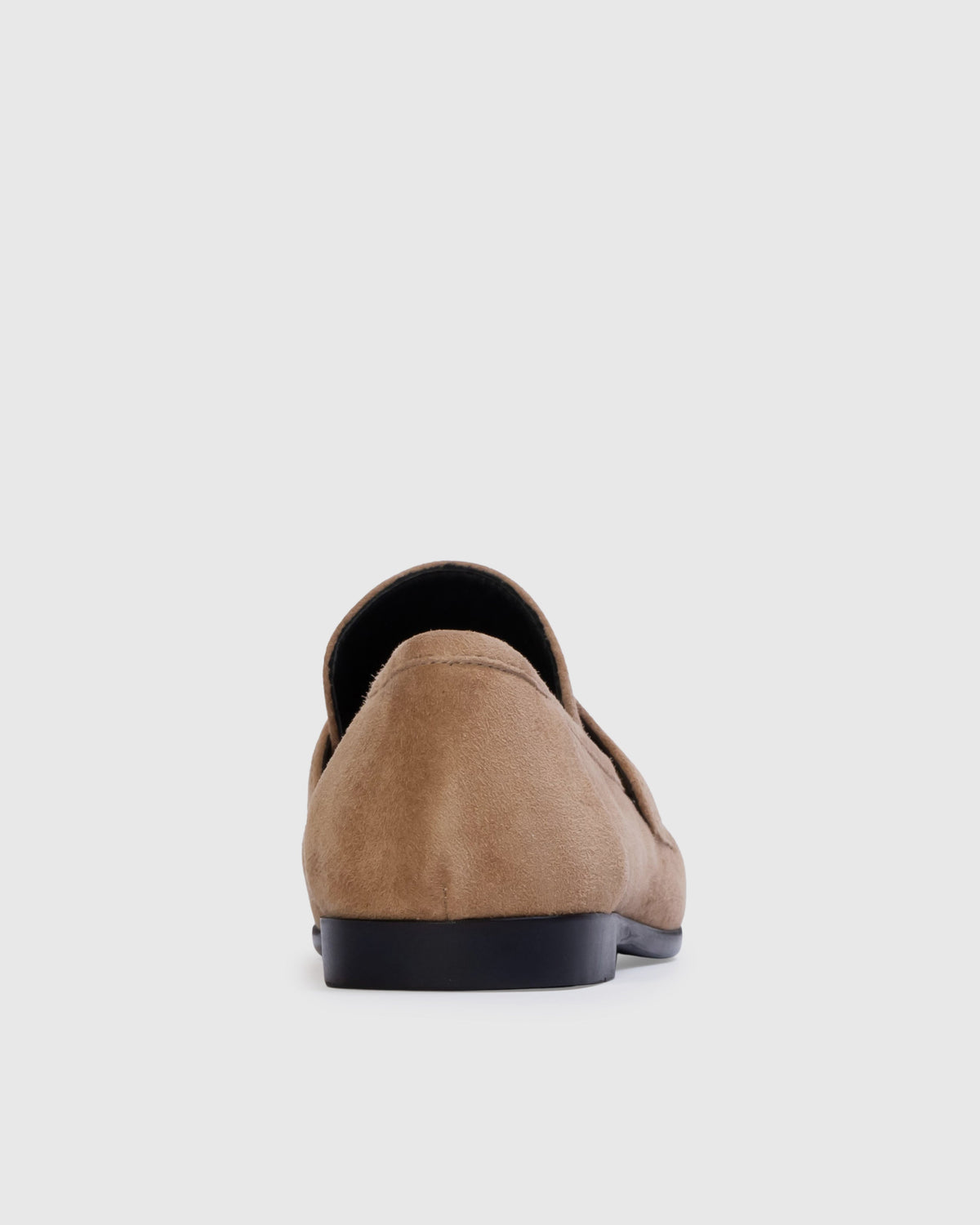 Arrow Loafer in Latte Suede