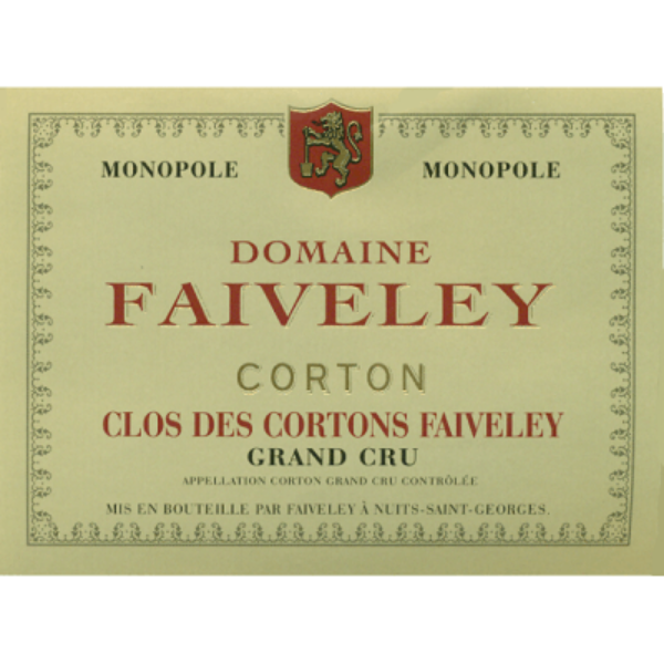 2022 Joseph Faiveley - Corton Clos des Cortons (PRE ARRIVAL)