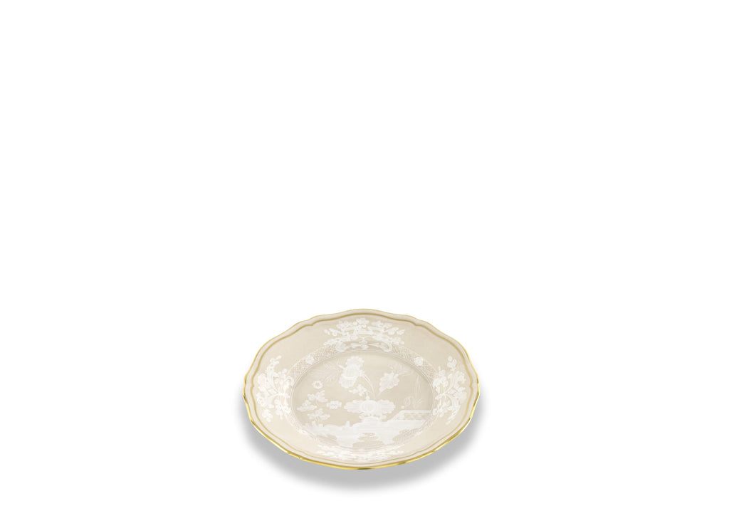 Oriente Italiano Antico Doccia Flat Bread Plate in Meringa