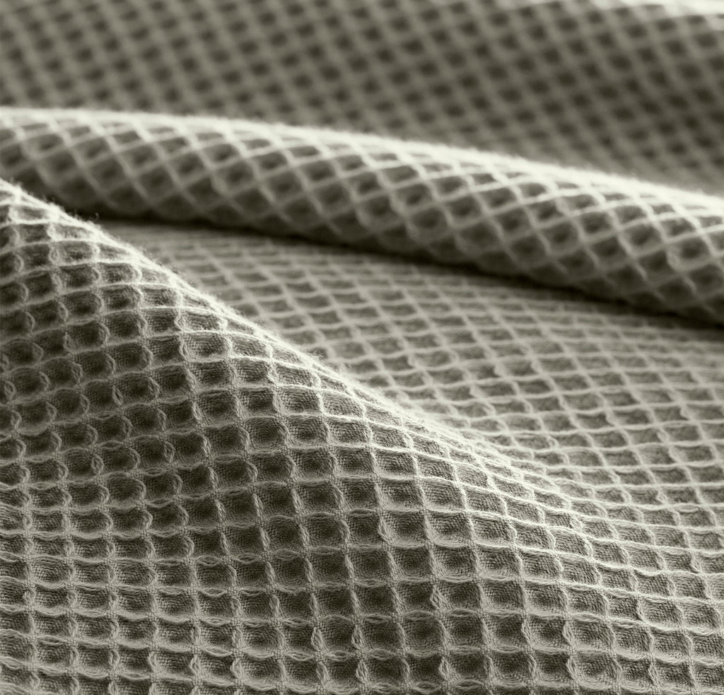 Waffle Bed Blanket in Sageleaf