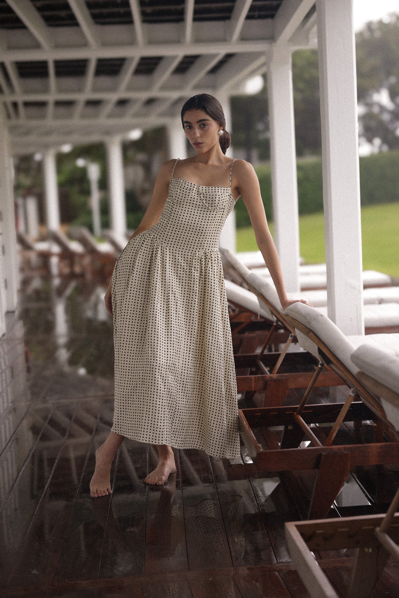 Lou Lou Dress in Polka Dot