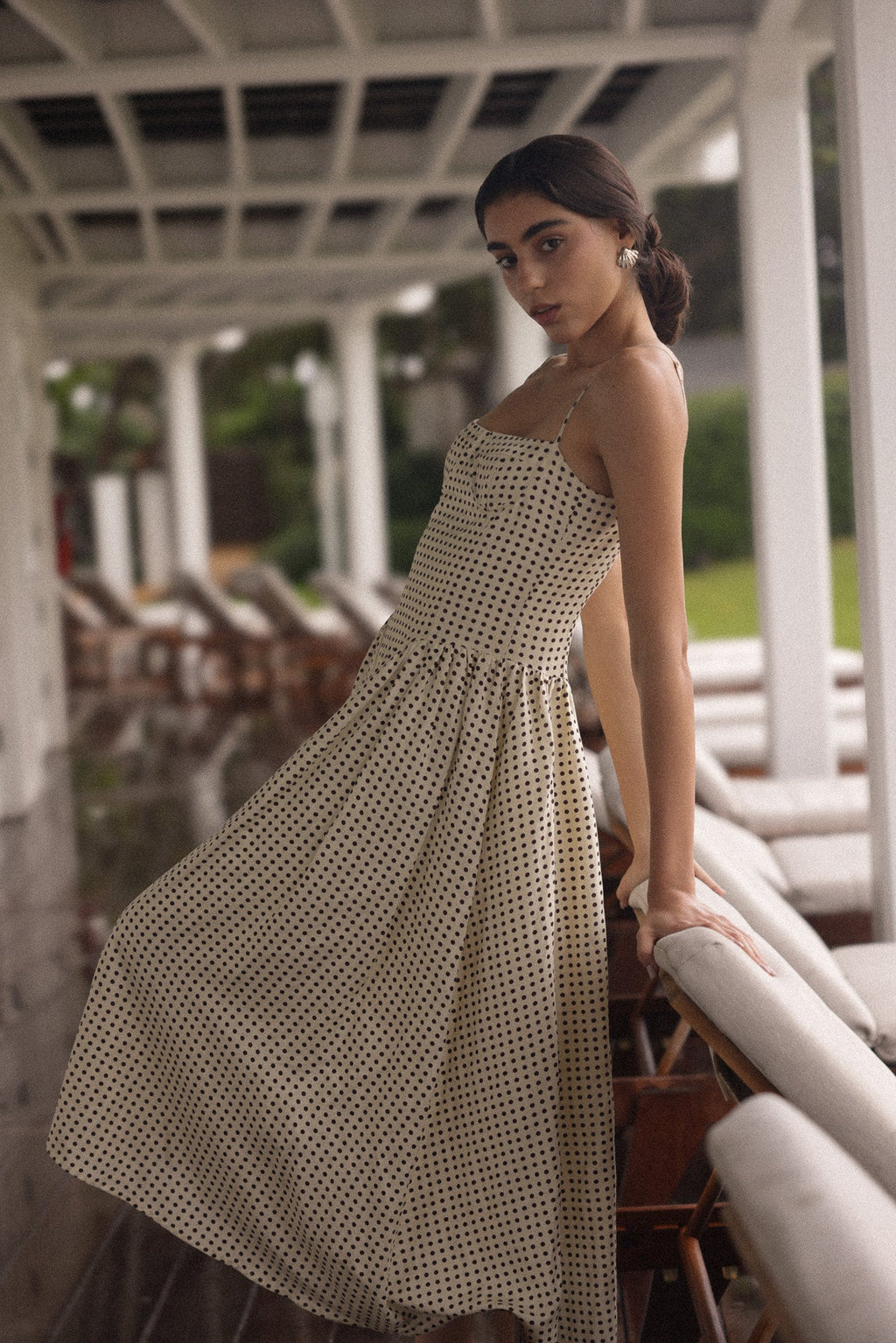 Lou Lou Dress in Polka Dot