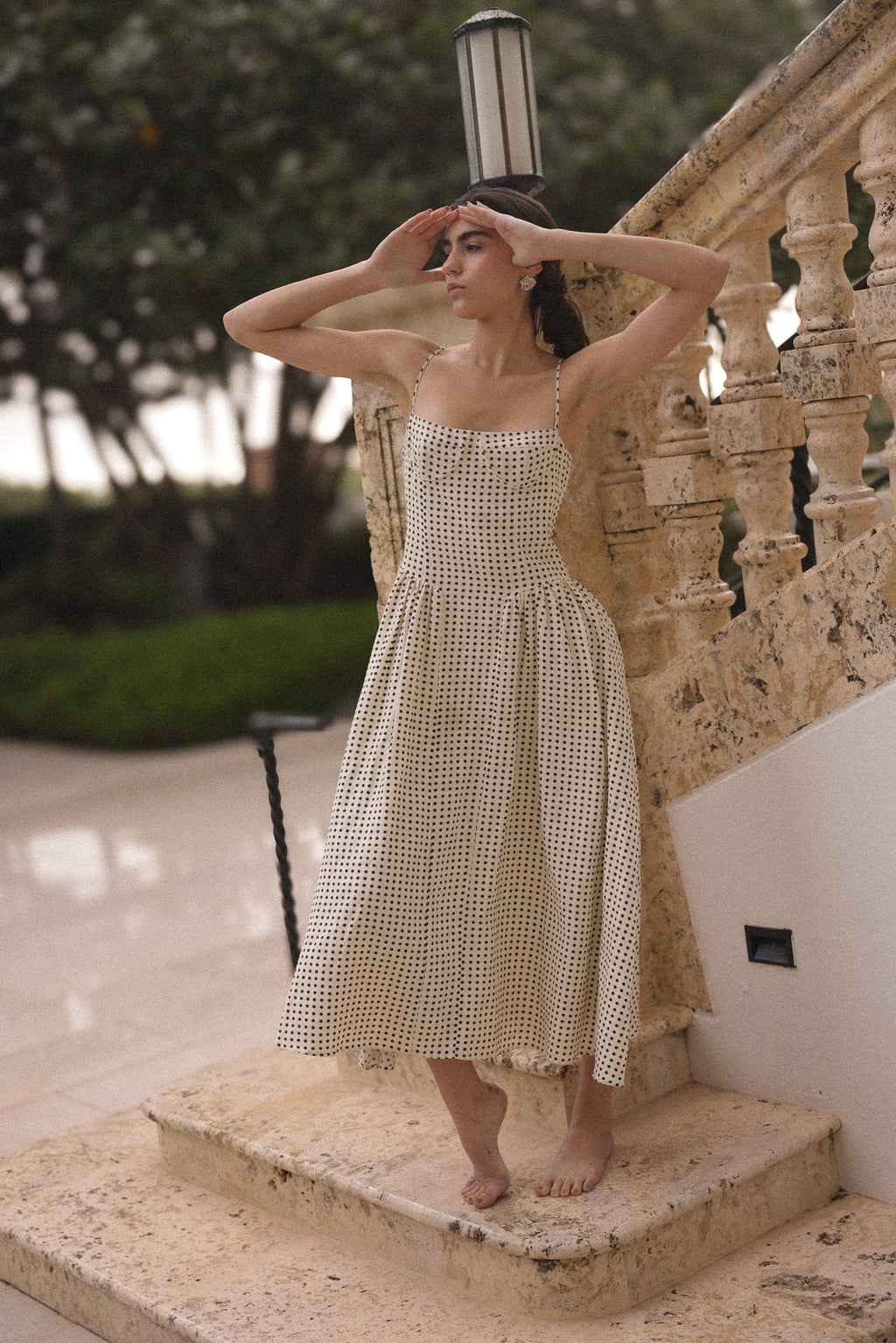 Lou Lou Dress in Polka Dot