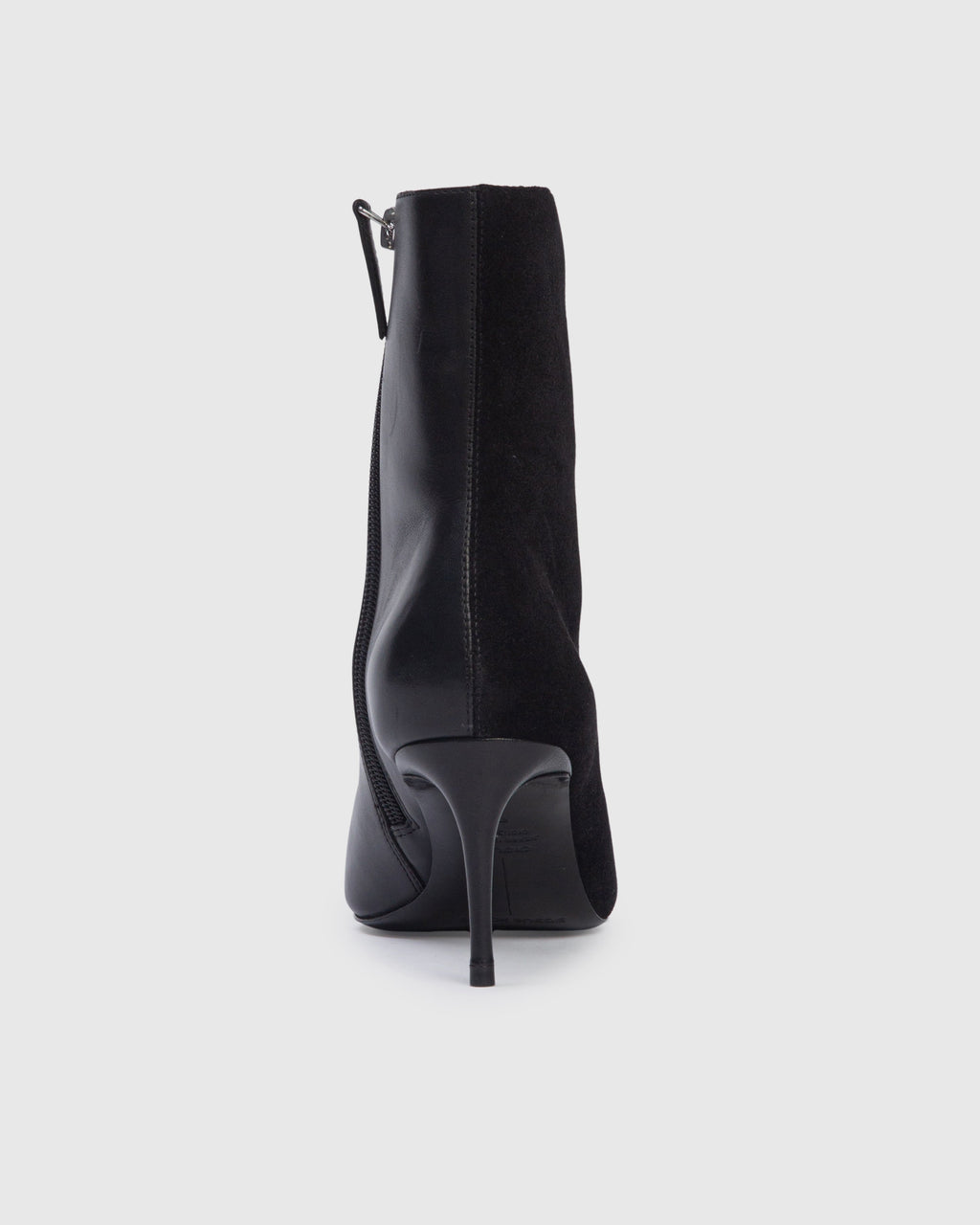 Oblika 70 Boot in Black Suede / Black Leather Mix