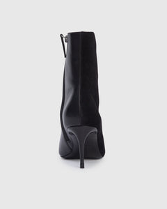 Oblika 70 Boot in Black Suede / Black Leather Mix