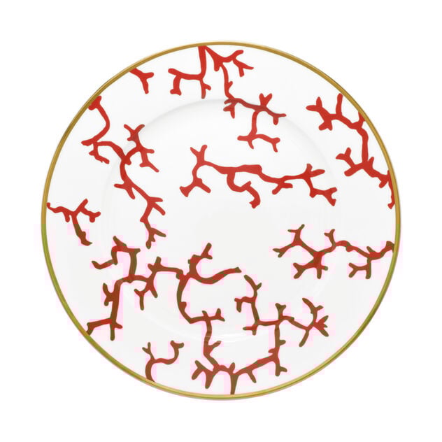 Cristobal Red Buffet Plate