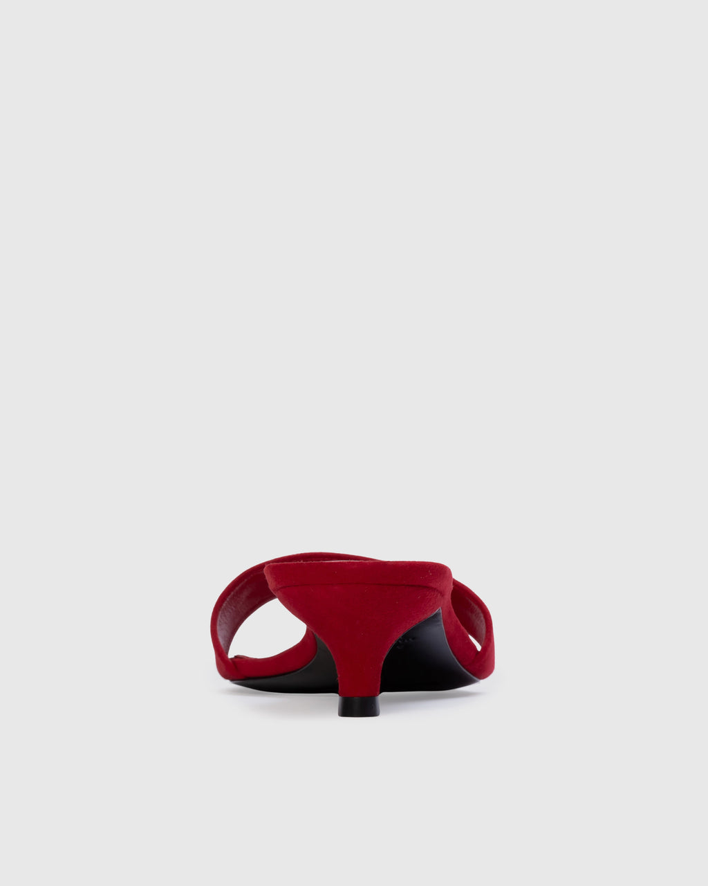 Avery 35 Mule in Cherry Suede