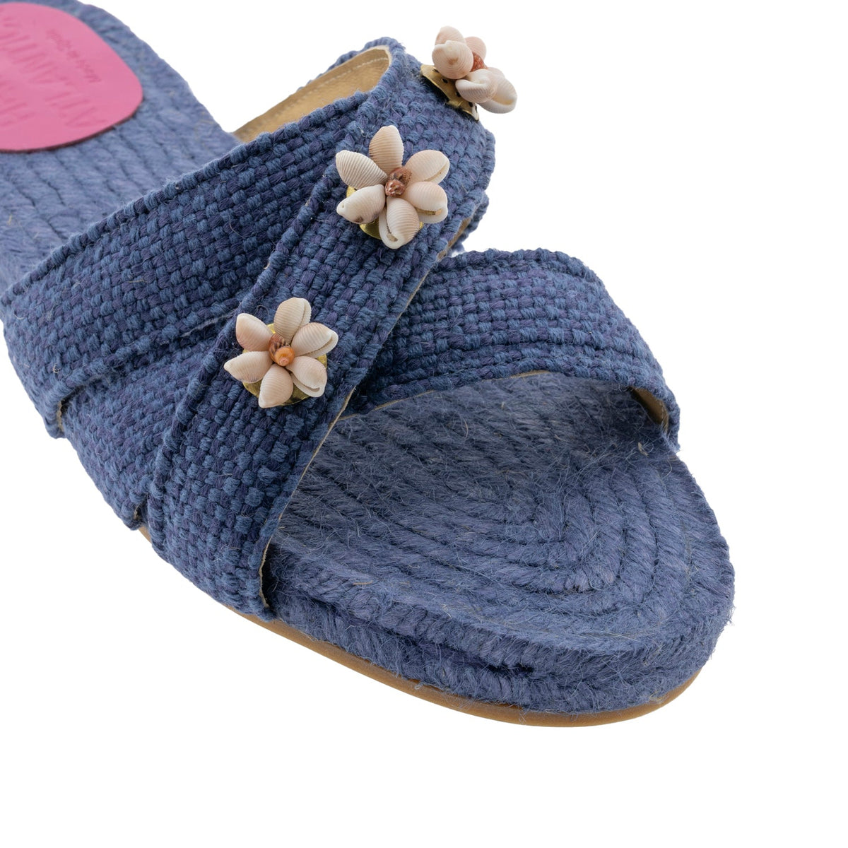 Jeans Blue Shella Espadrilles in Dark Blue