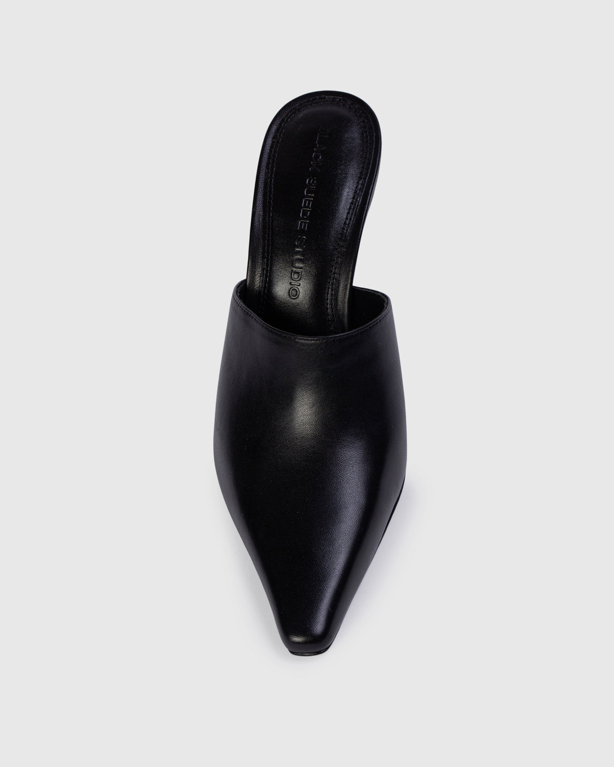 Mesa 80 Mule in Black Leather