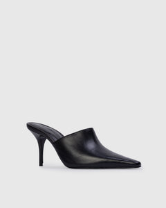Mesa 80 Mule in Black Leather