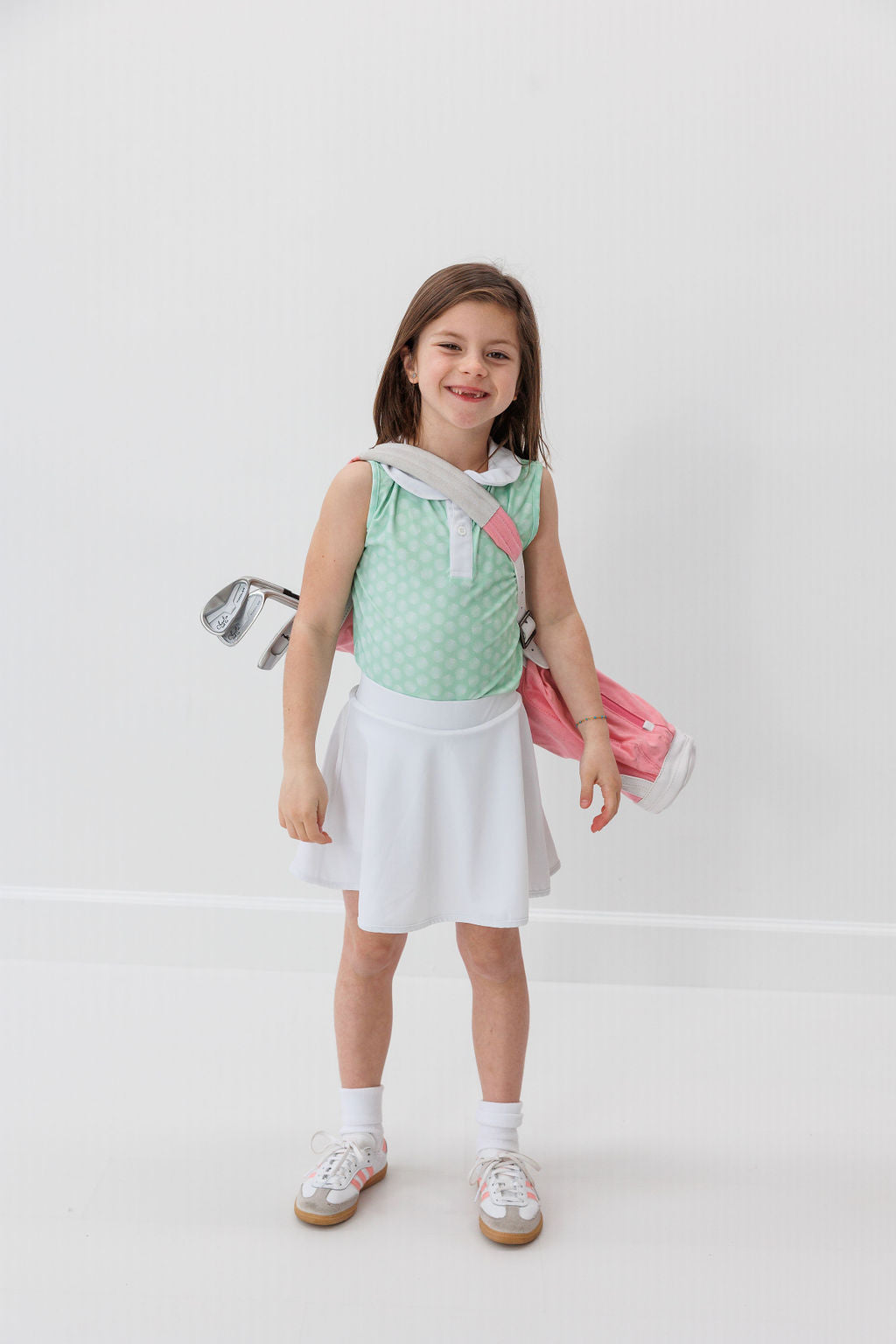 Twirly Skort in White