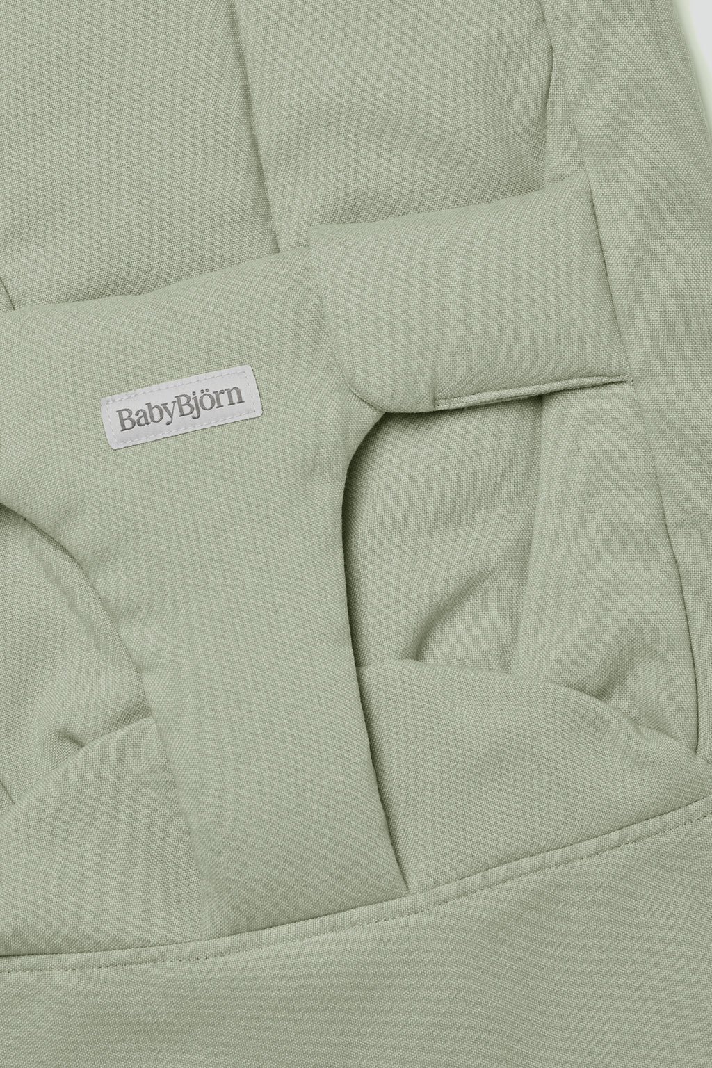 Fabric Seat for Bouncer Begin in Woven Light Green