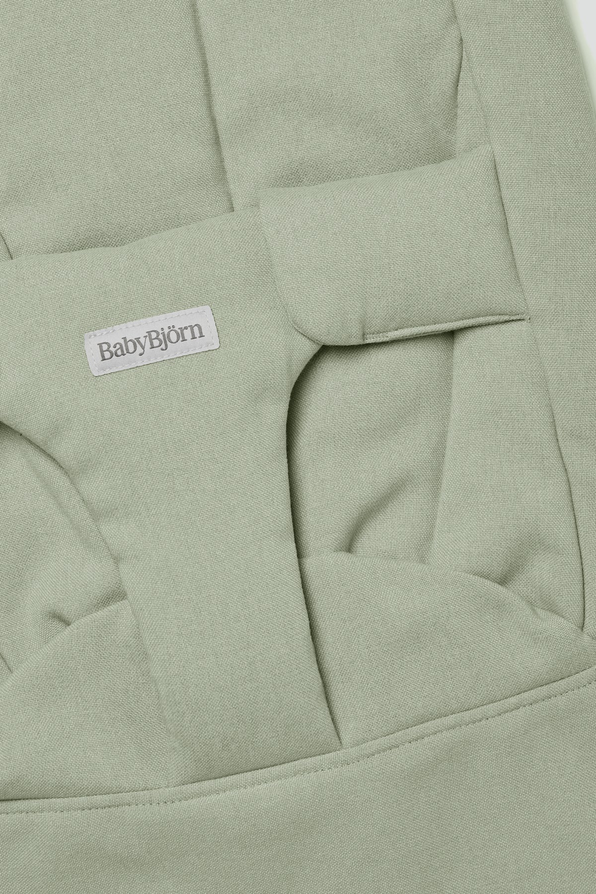 Fabric Seat for Bouncer Begin in Woven Light Green