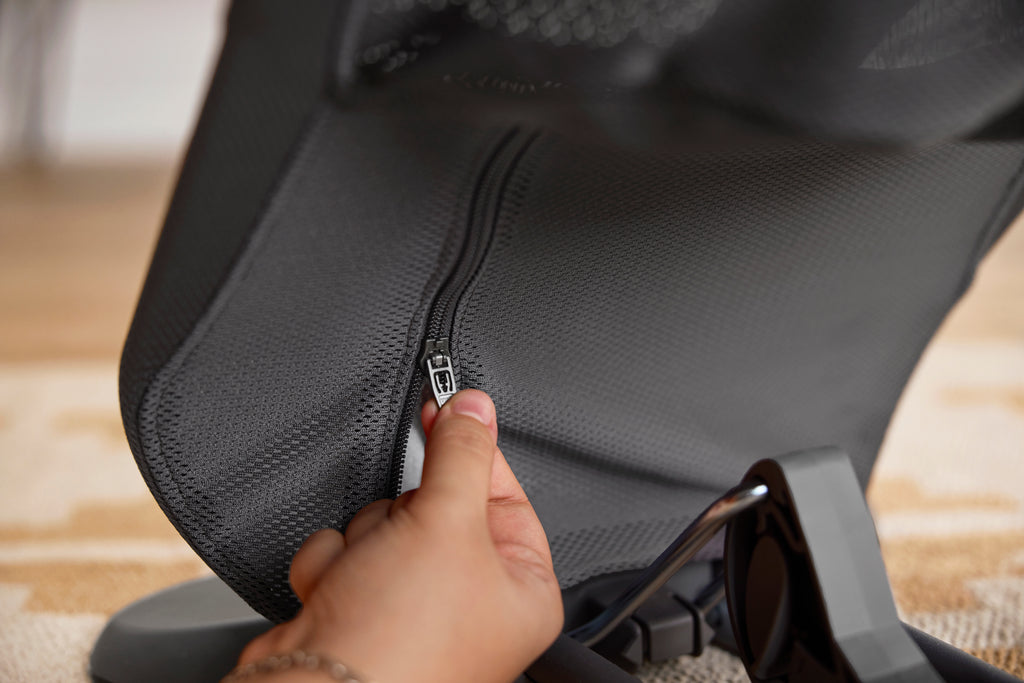 Fabric Seat for Bouncer Begin in Mesh Dark Gray