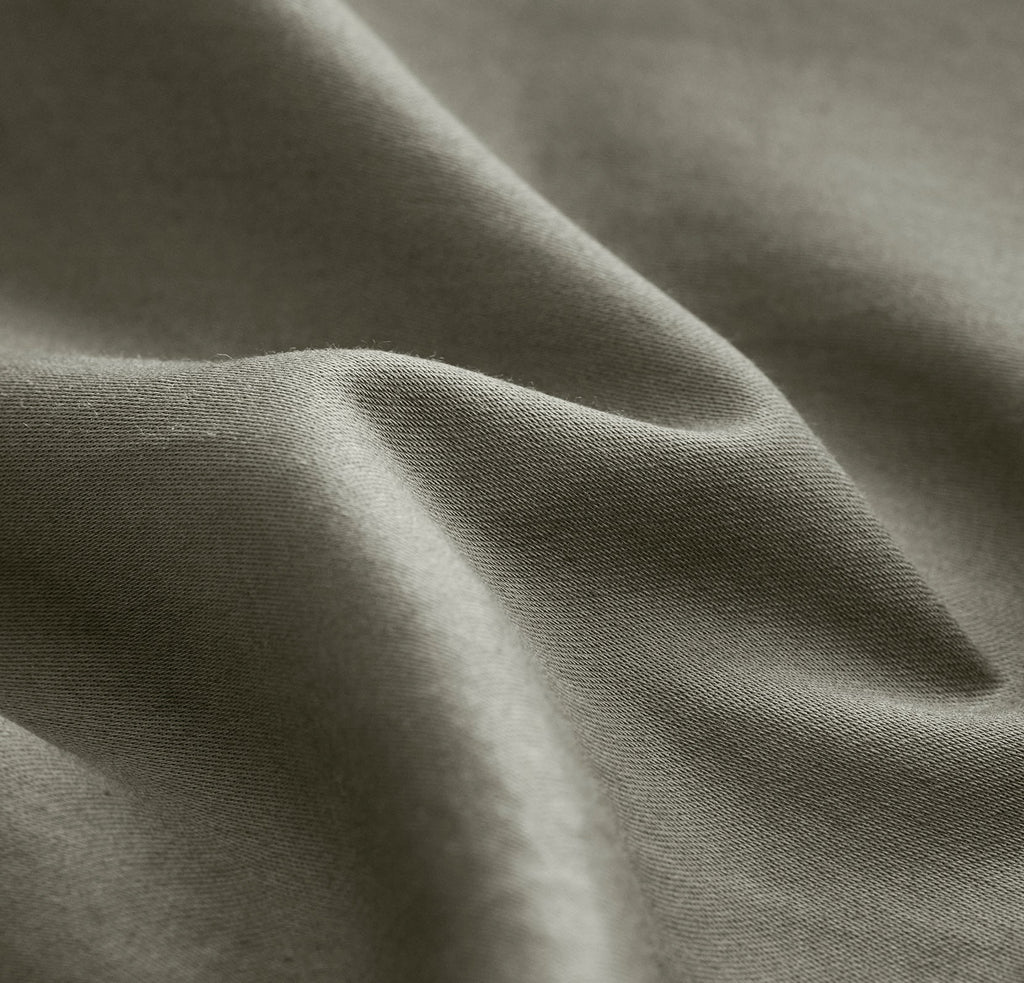 Percale Hemmed Sheet Set in Juniper