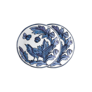 Blue Bird Set of Two, 7" Accent Plates