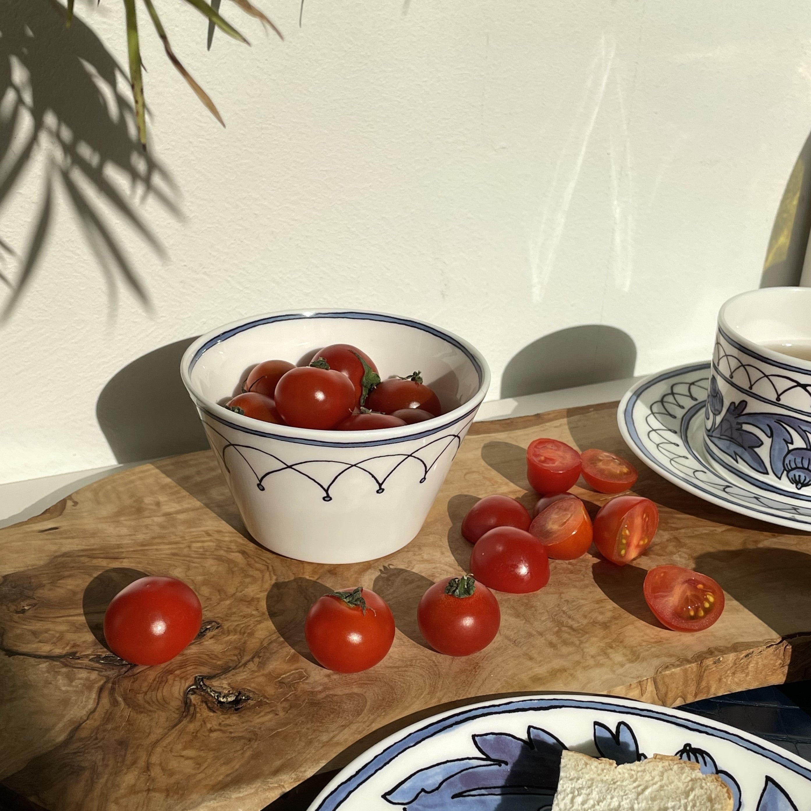 Blue Bird Fruit / Nut Bowl