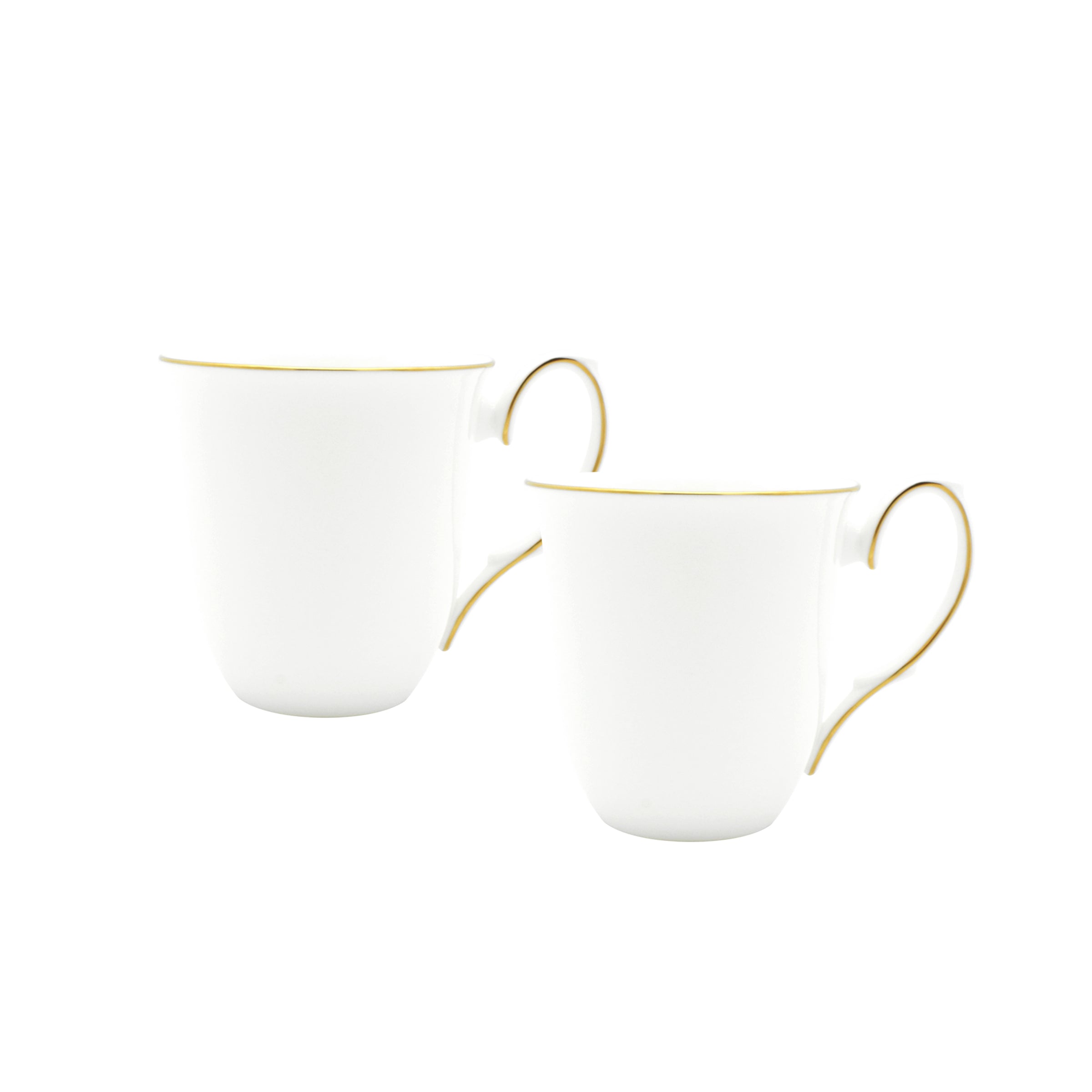 Amelie Brushed Gold Set of 2, Mugs