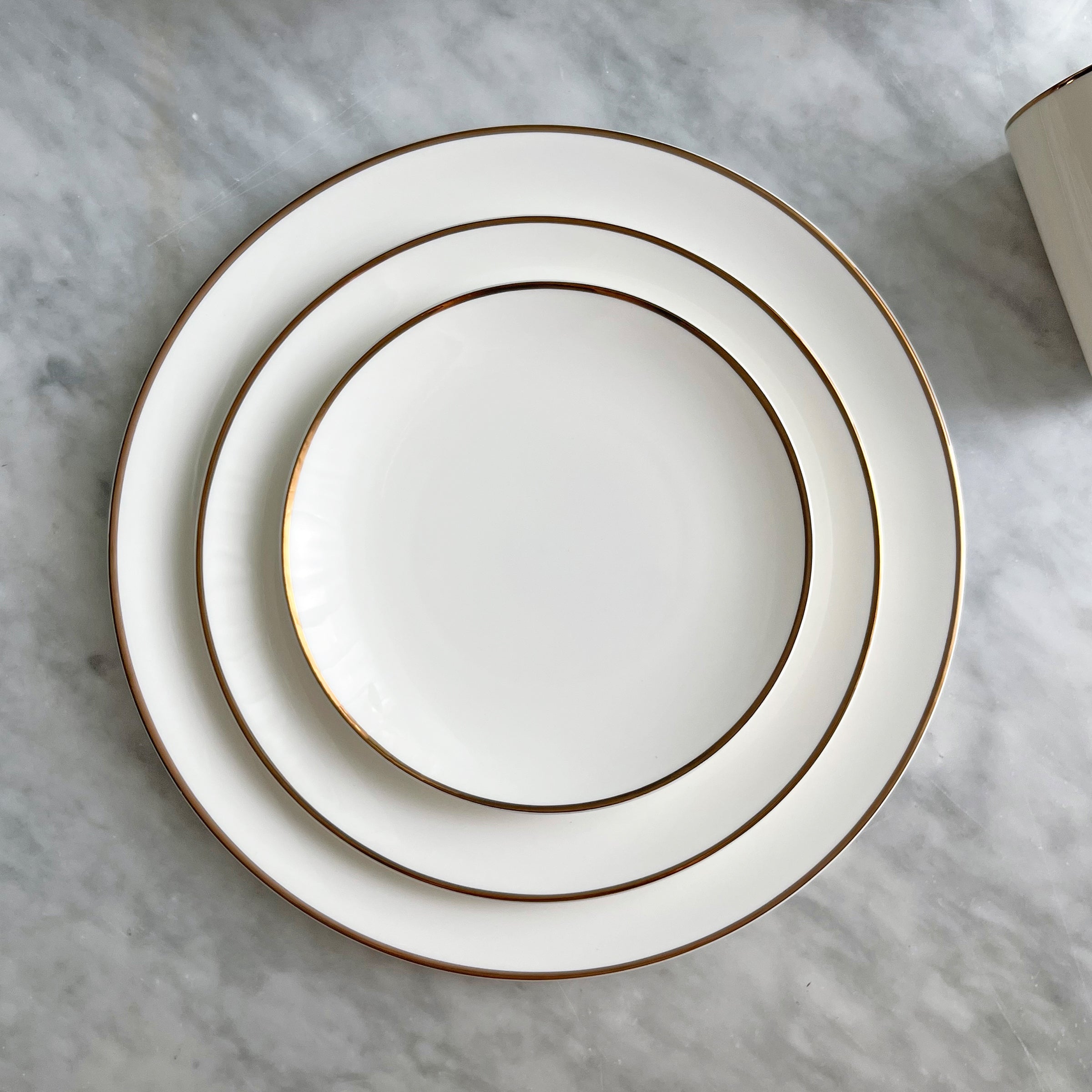 Alex Gold 10" Dinner Plate