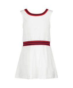 Girls White Tennis Dress