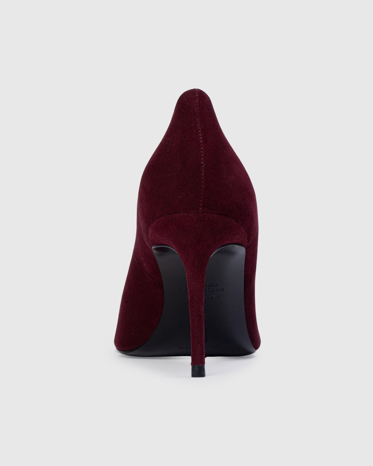 Jona 80 Pump in Cardovan Suede