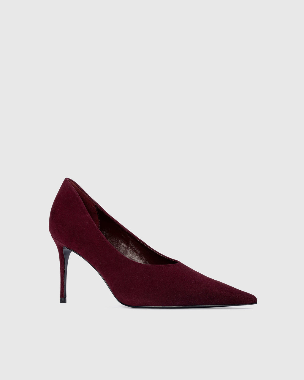 Jona 80 Pump in Cardovan Suede