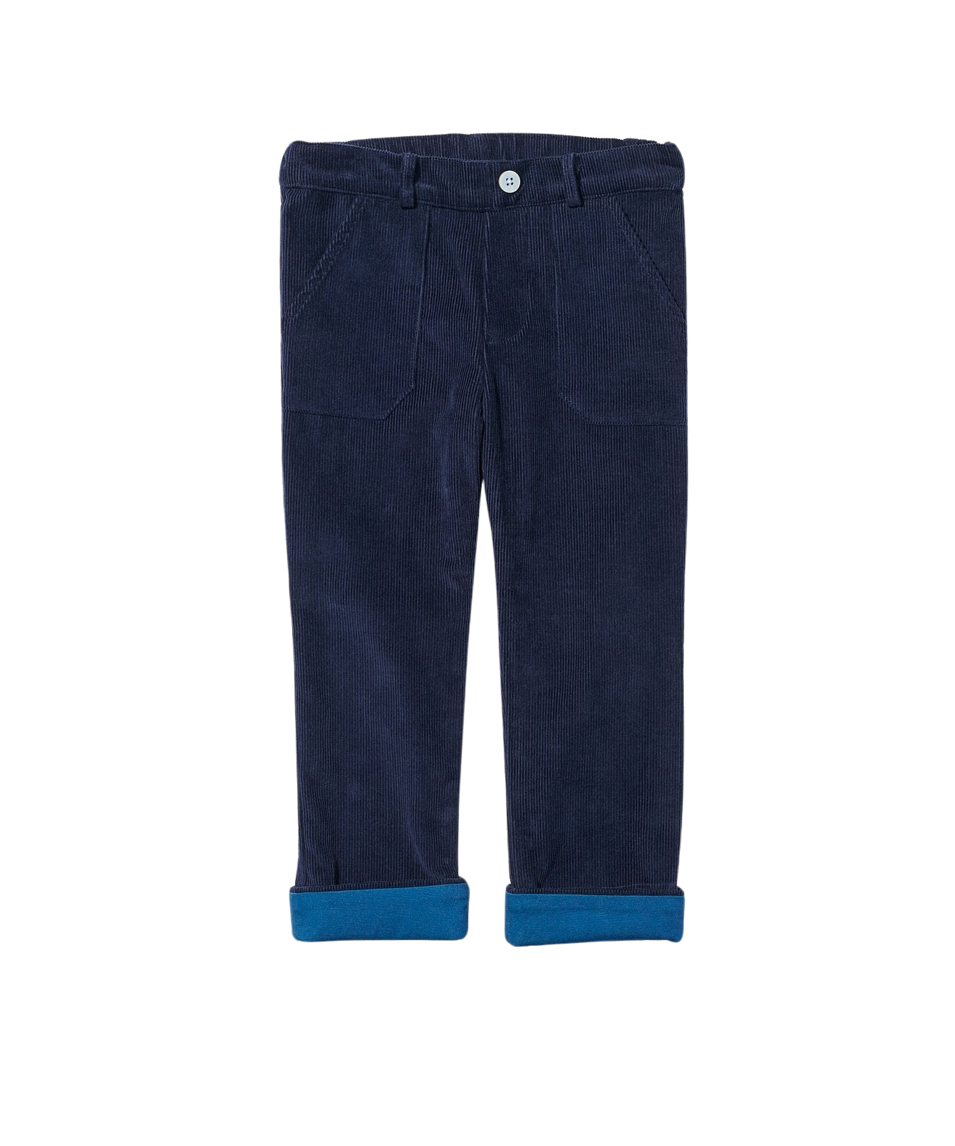 Grow Pant in Navy Corduroy