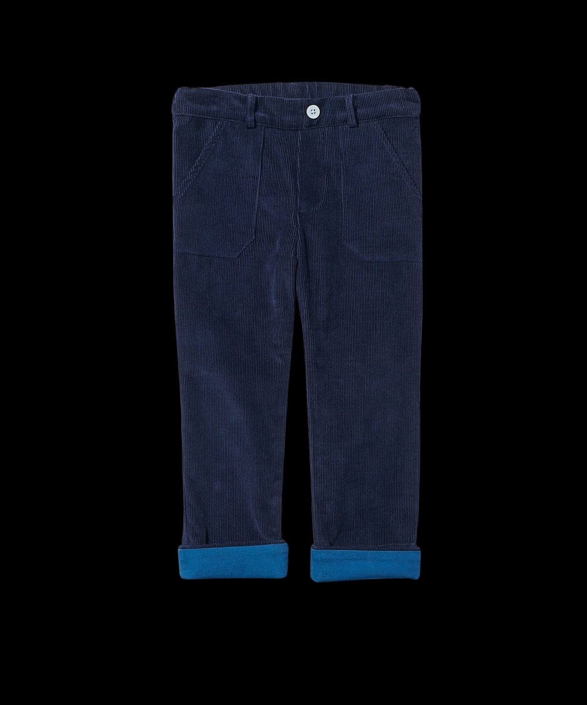 Grow Pant in Navy Corduroy