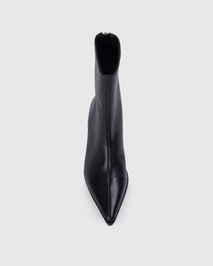 Esme 30 Boot in Black Leather