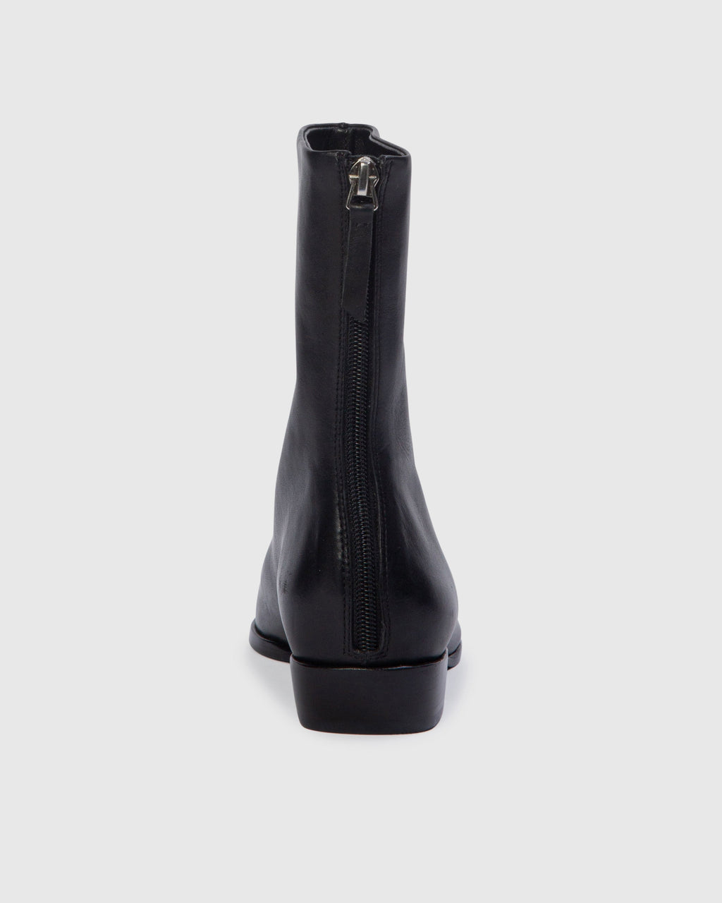 Esme 30 Boot in Black Leather