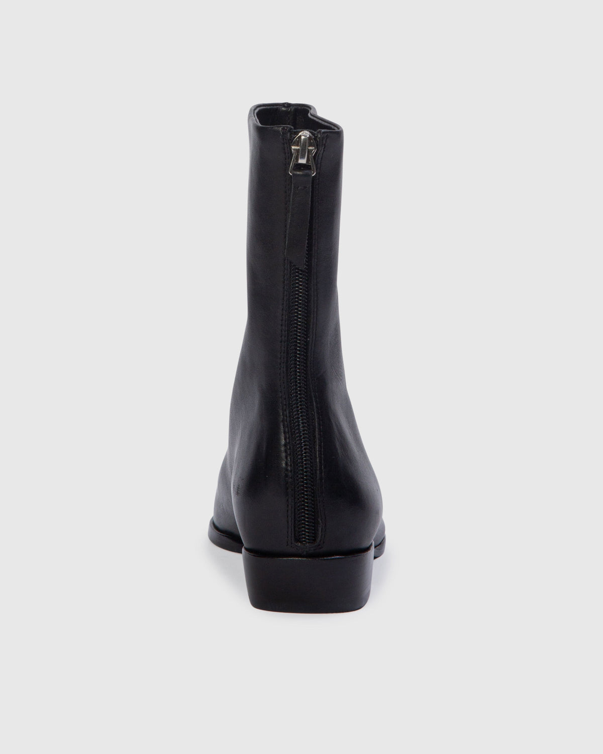 Esme 30 Boot in Black Leather