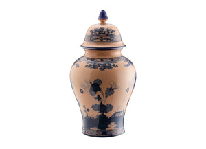 Oriente Italiano Potiche Vase With Cover in Cipria