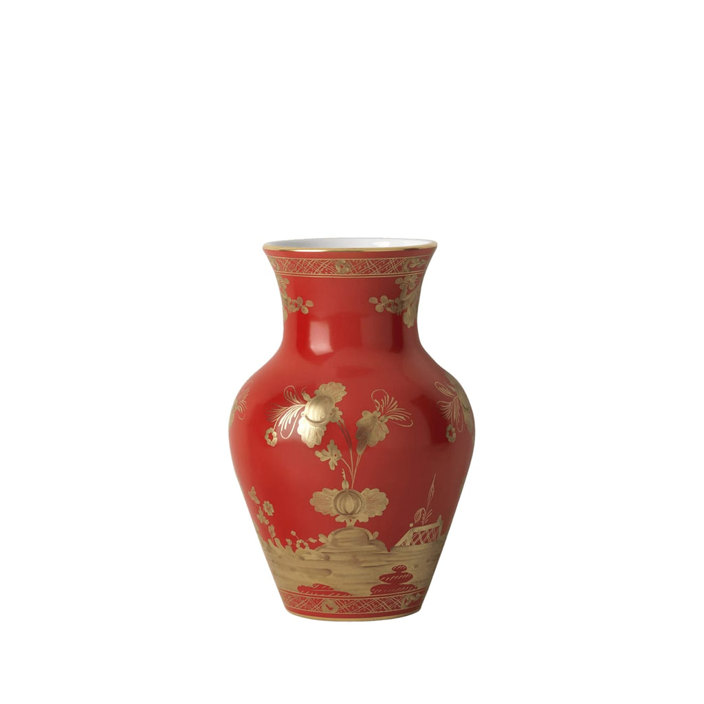 Oriente Italiano Ming Vase in Rubrum