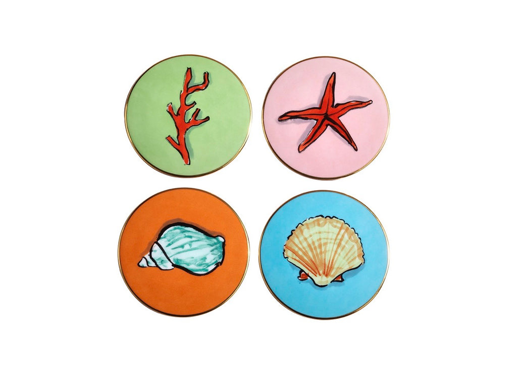 Il Viaggio Di Nettuno Coasters, Set of 4