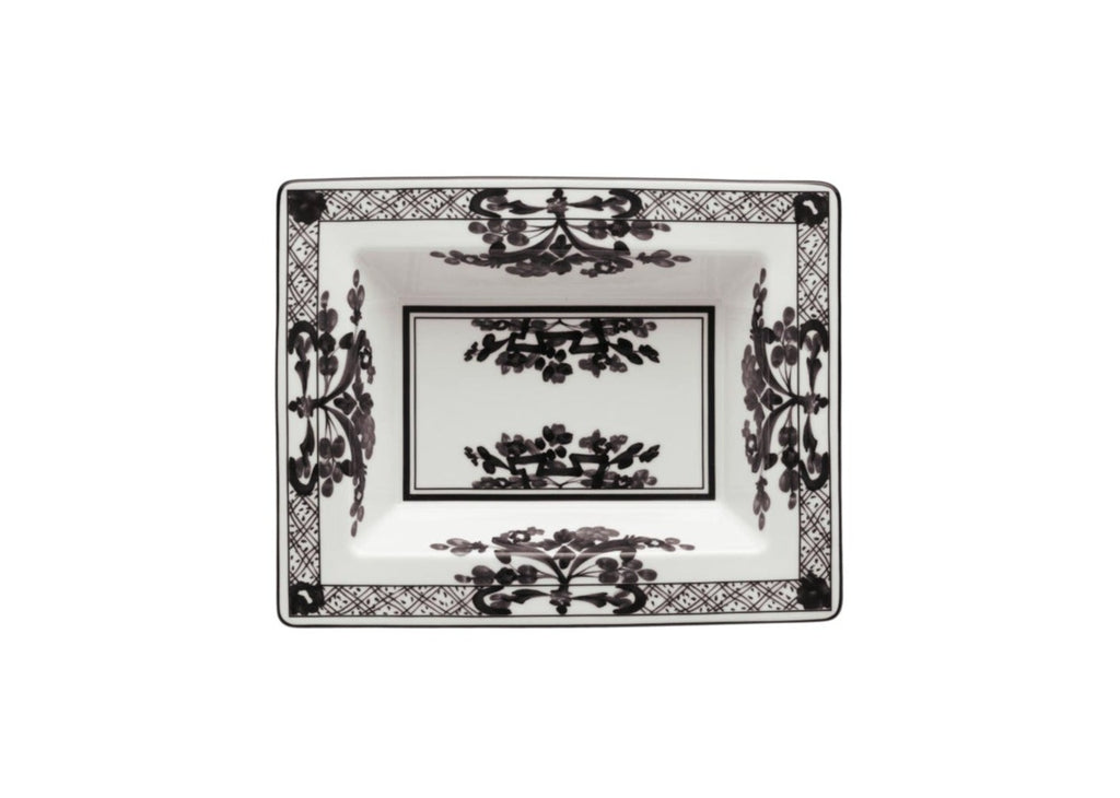 Oriente Italiano Rectangular Vide Poche in Albus