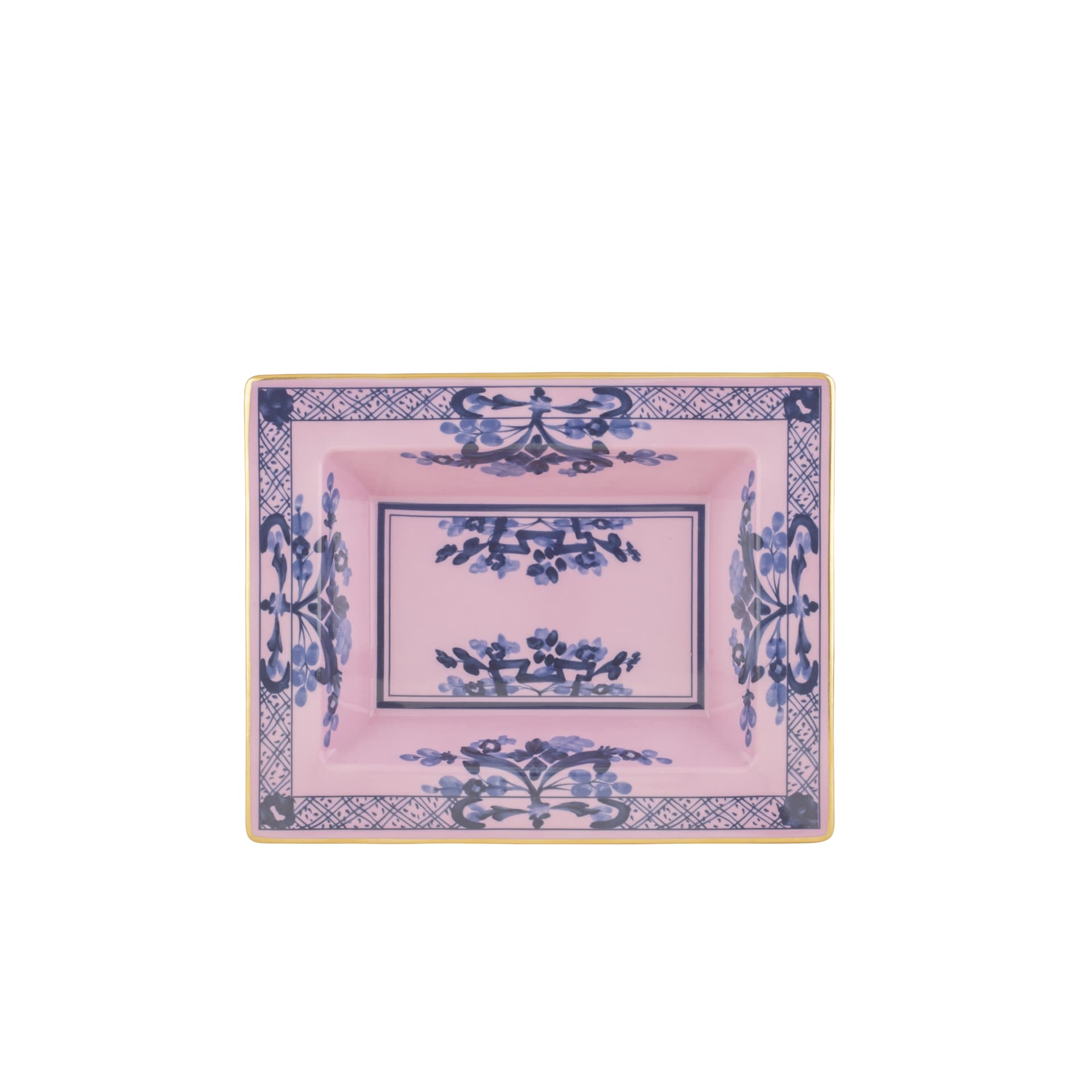 Oriente Italiano Rectangular Vide Poche in Azalea