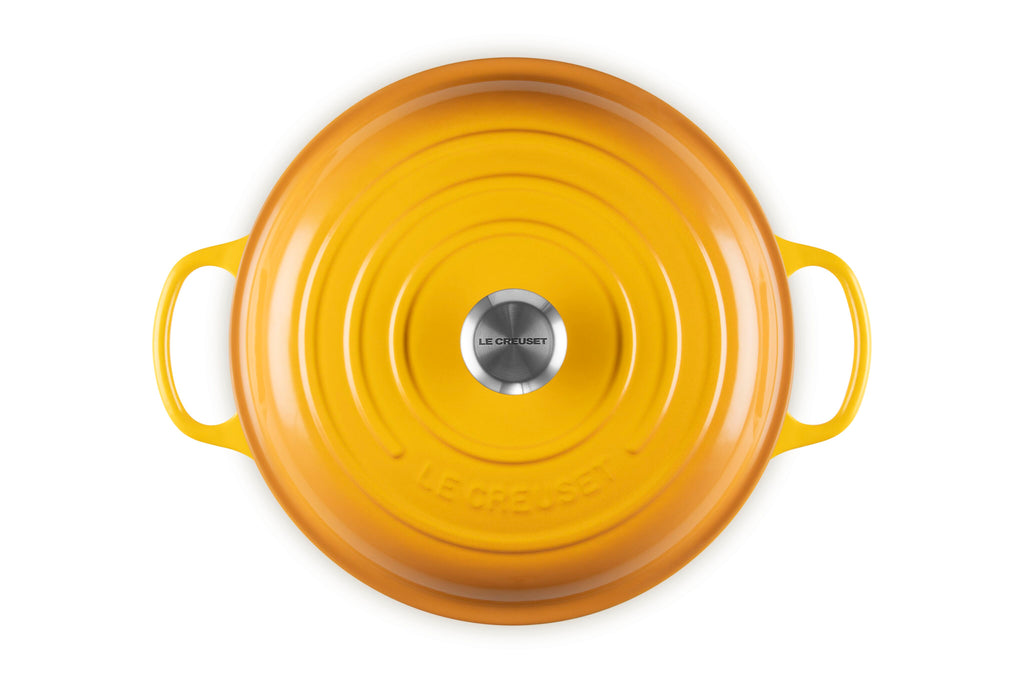 Le Creuset Signature Round Braiser, 3.5 qt., Nectar