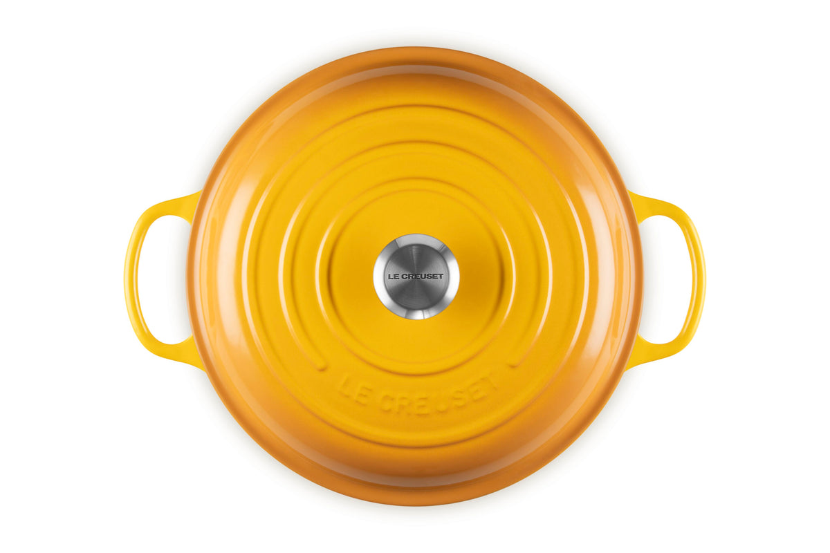 Le Creuset Signature Round Braiser, 3.5 qt., Nectar