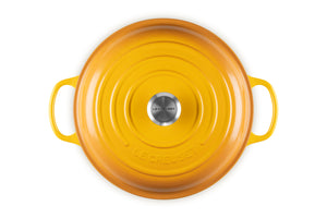 Le Creuset Signature Round Braiser, 3.5 qt., Nectar